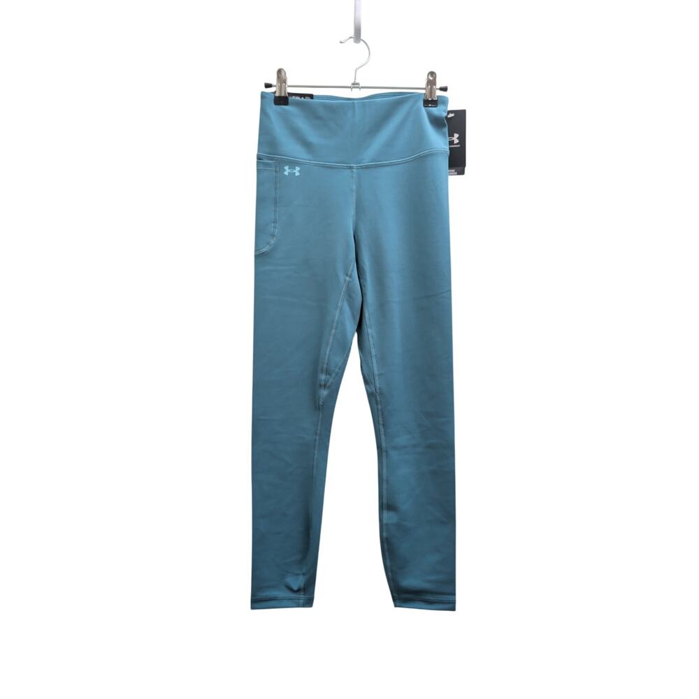 UA Womens Motion Ankle Leg High Rise Fitted Blue Size XS